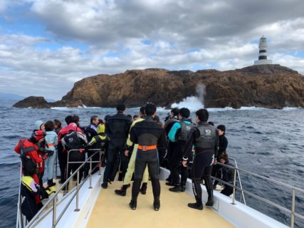2020.01.01の神子元島 初潜り!