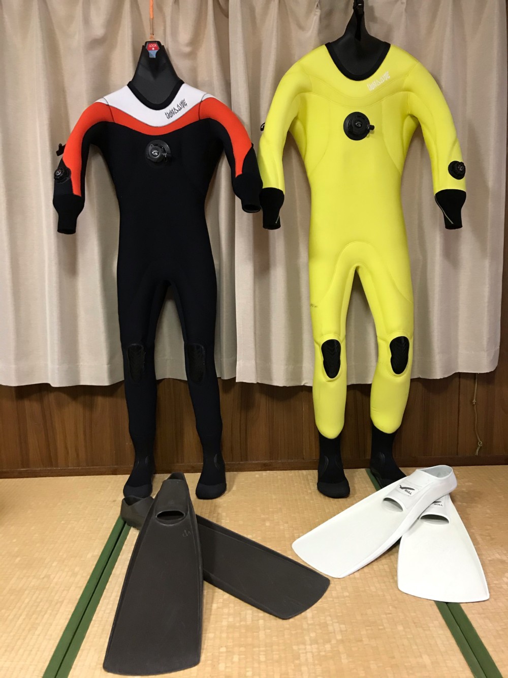 オススメのドライスーツ！SJ-5・SJ-5-FE – Diving in 神子元島 